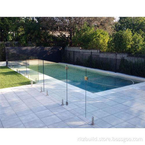 High Quality Railing Frameless Glass Fence